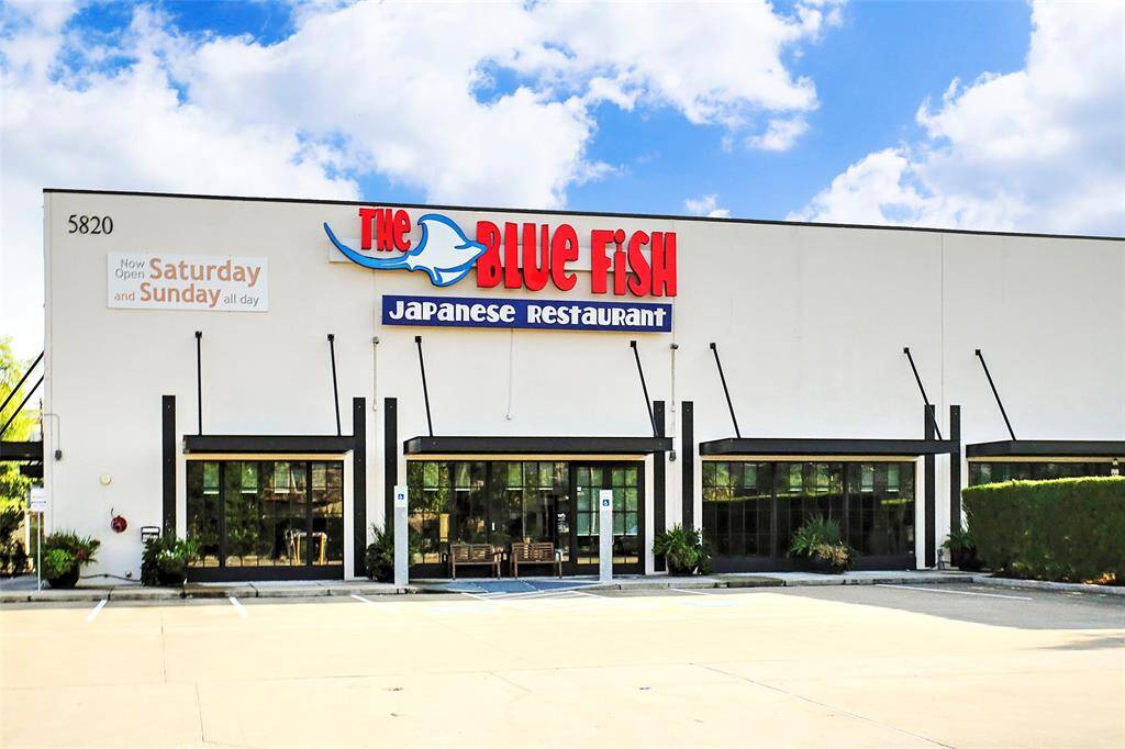 Walk to Blue Fish when you are ready for some sushi!