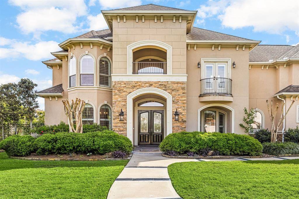 Closer view of front of home