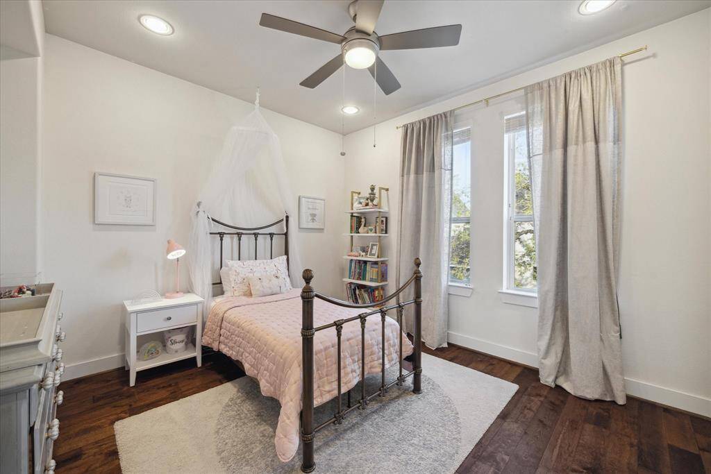 Third bedroom on the third floor.