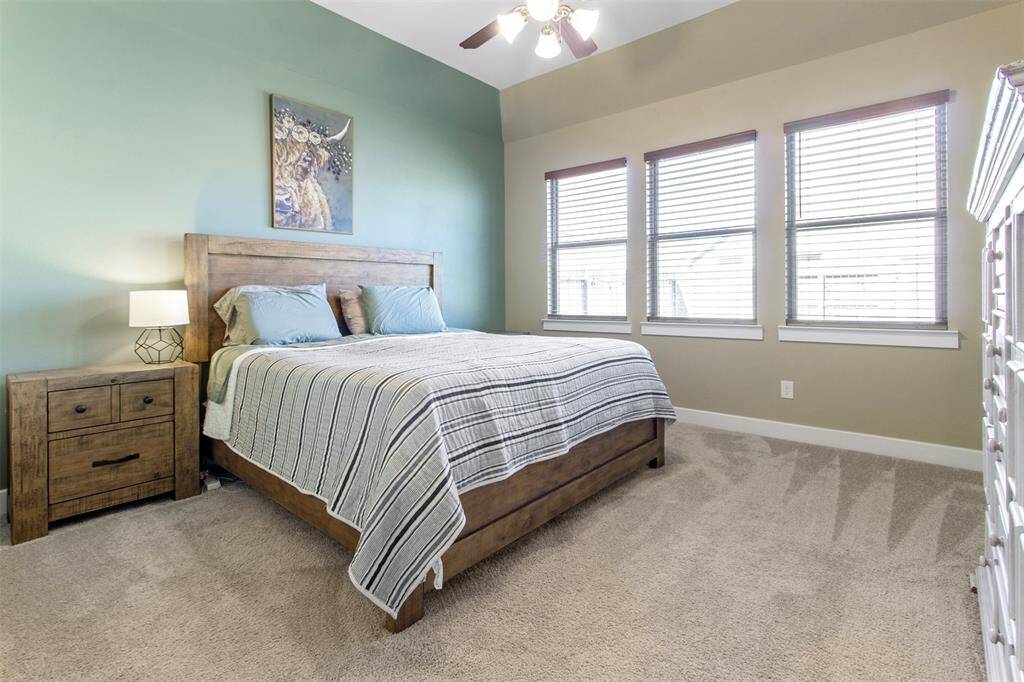 Step into the sanctuary of theprimary bedroom.
