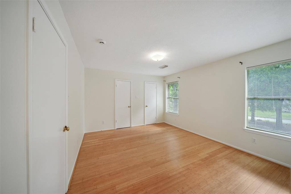 Bedroom 2 - All upstairs bedrooms have wood flooring