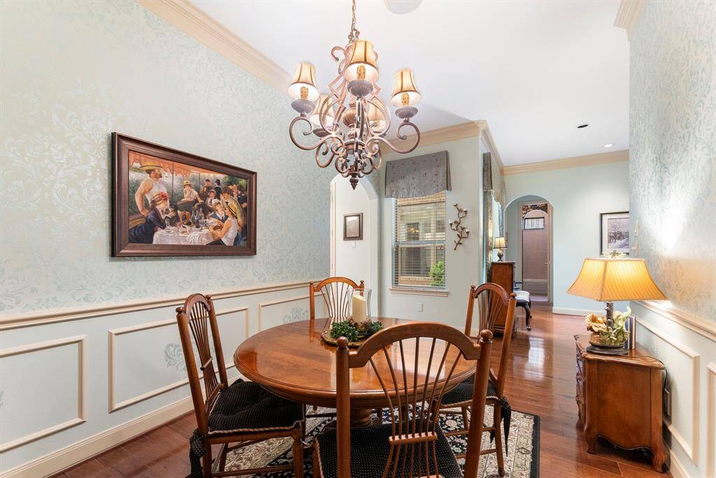 Formal dining room.