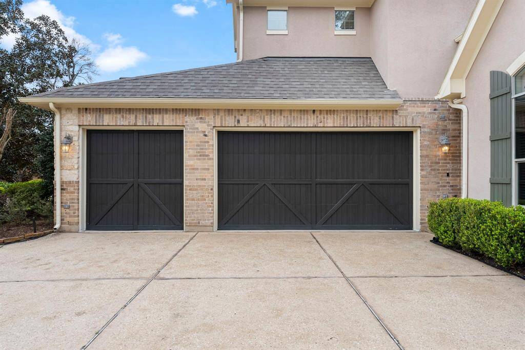 Three car garage.