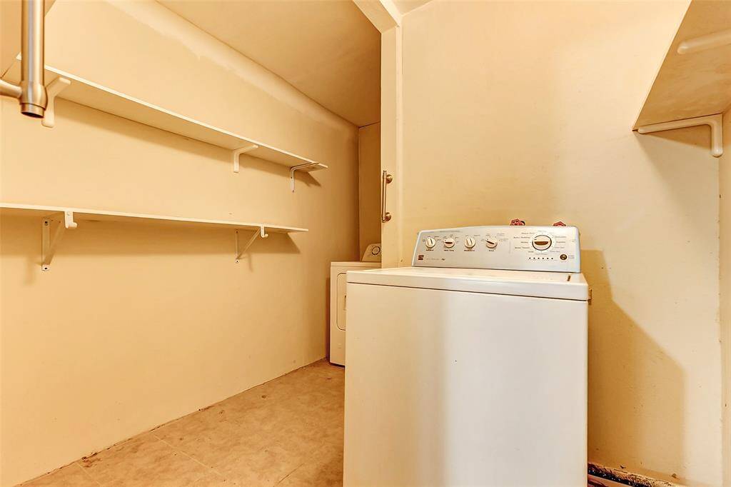 Extended storage with room for an additional freeze or refrigerator