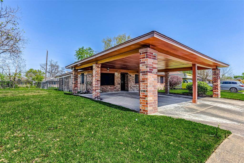 Fenced Yard. This house is a beauty from every angle