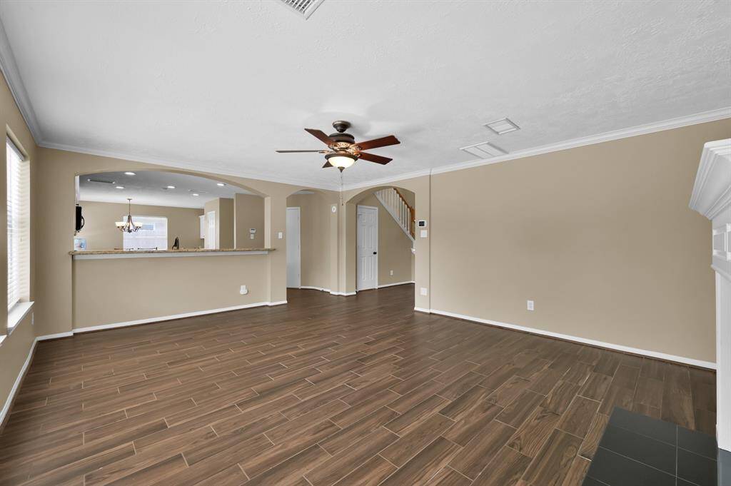 TILE FLOORS THROUGHOUT FIRST FLOOR