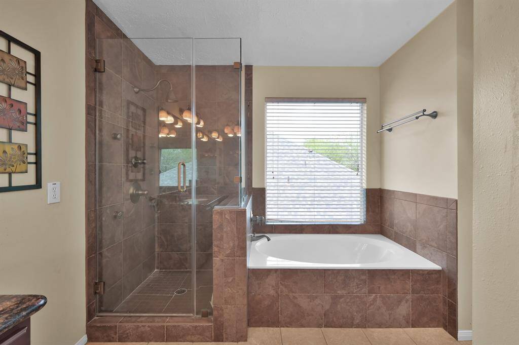 PRIMARY BATH - SHOWER AND TUB