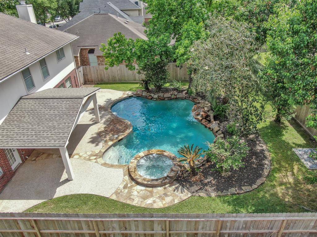 SHADY BACKYARD