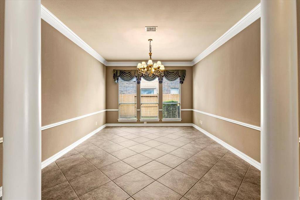 Formal dining room.