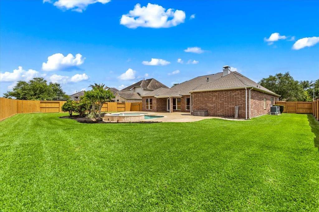 The kids will love playing in this oversized lot!