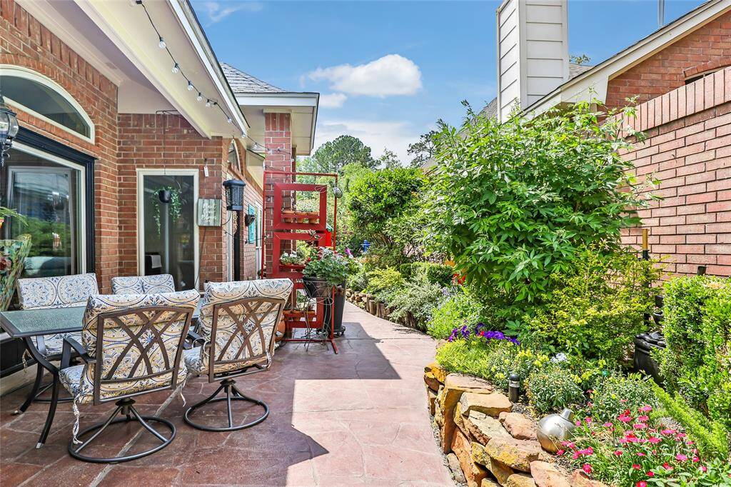 Patio for relaxing or entertaining