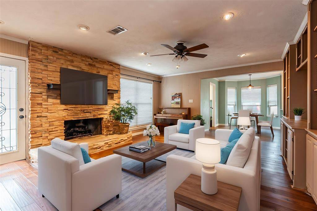 Living Room - Virtually Staged