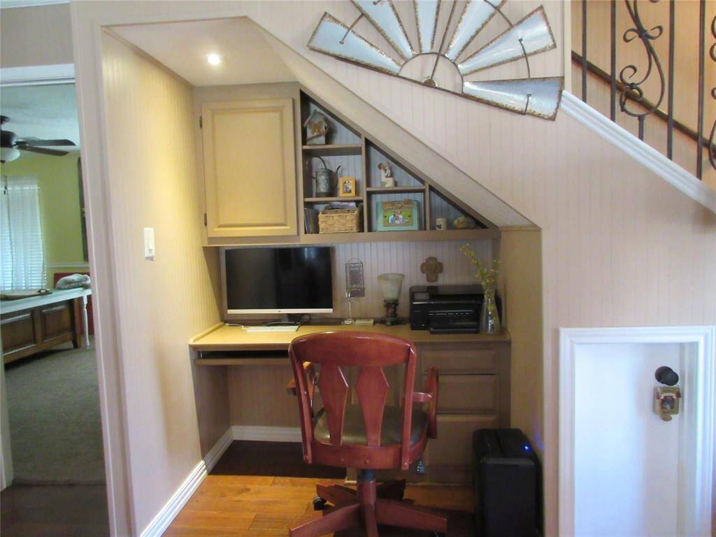 Under Stairs - Desk area