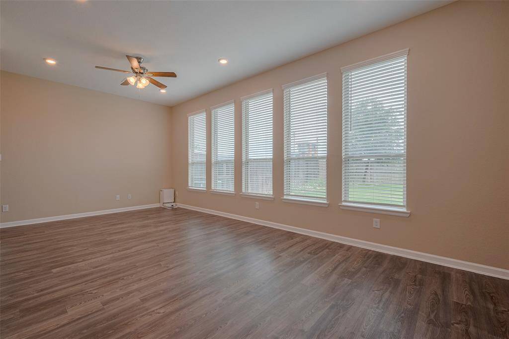 Large windows significantly enhance natural light