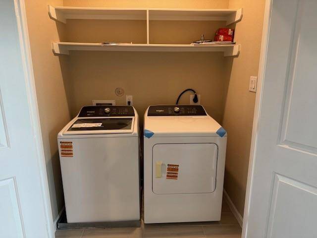 Brand new washer & dryer included