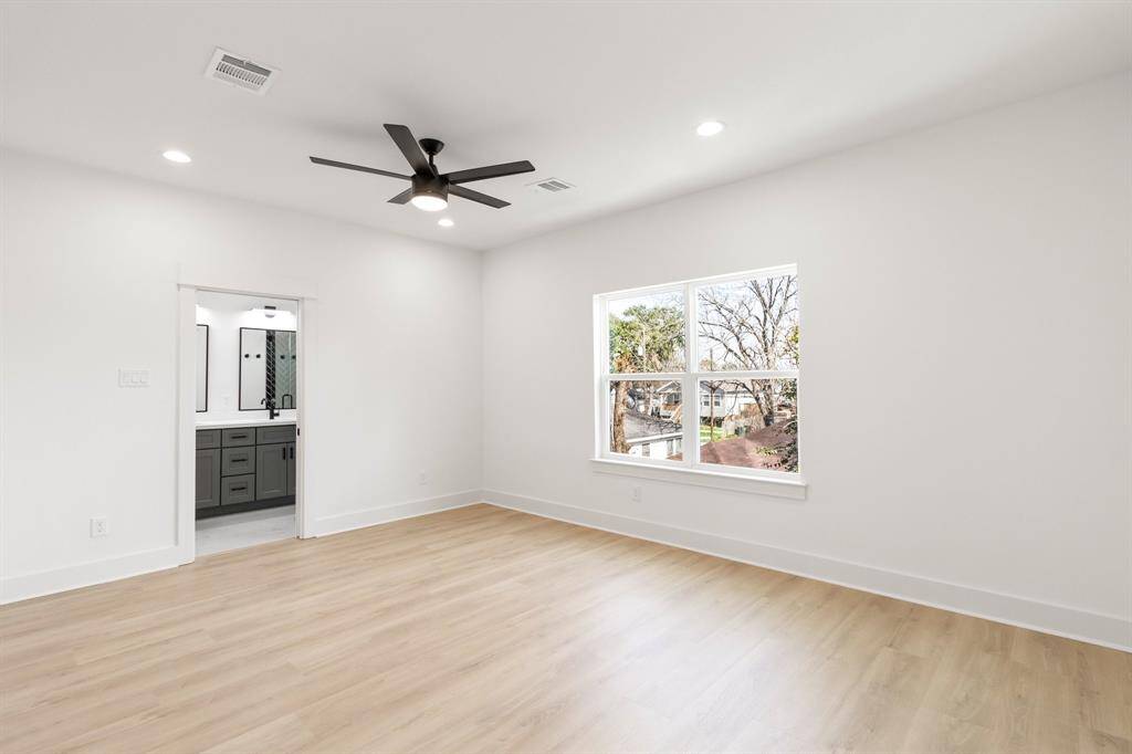 Another angle of the primary bedroom.