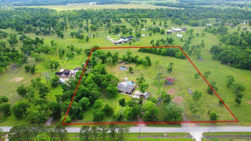Aerial Picture View Shown From the Front of the property