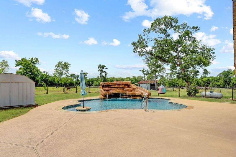 Heated Pool with slide built in 2024.