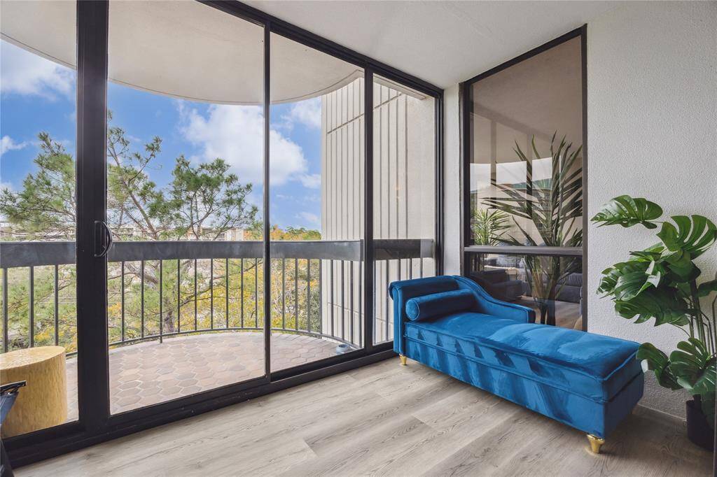 Sunroom off the dining room.