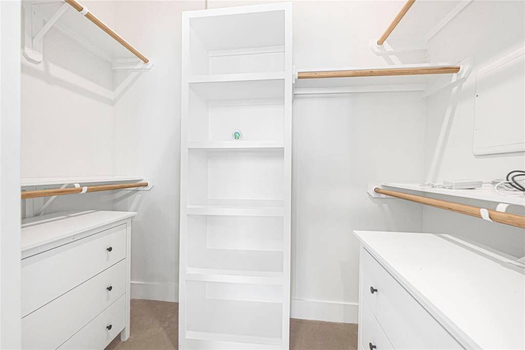 In-Bathroom closet
