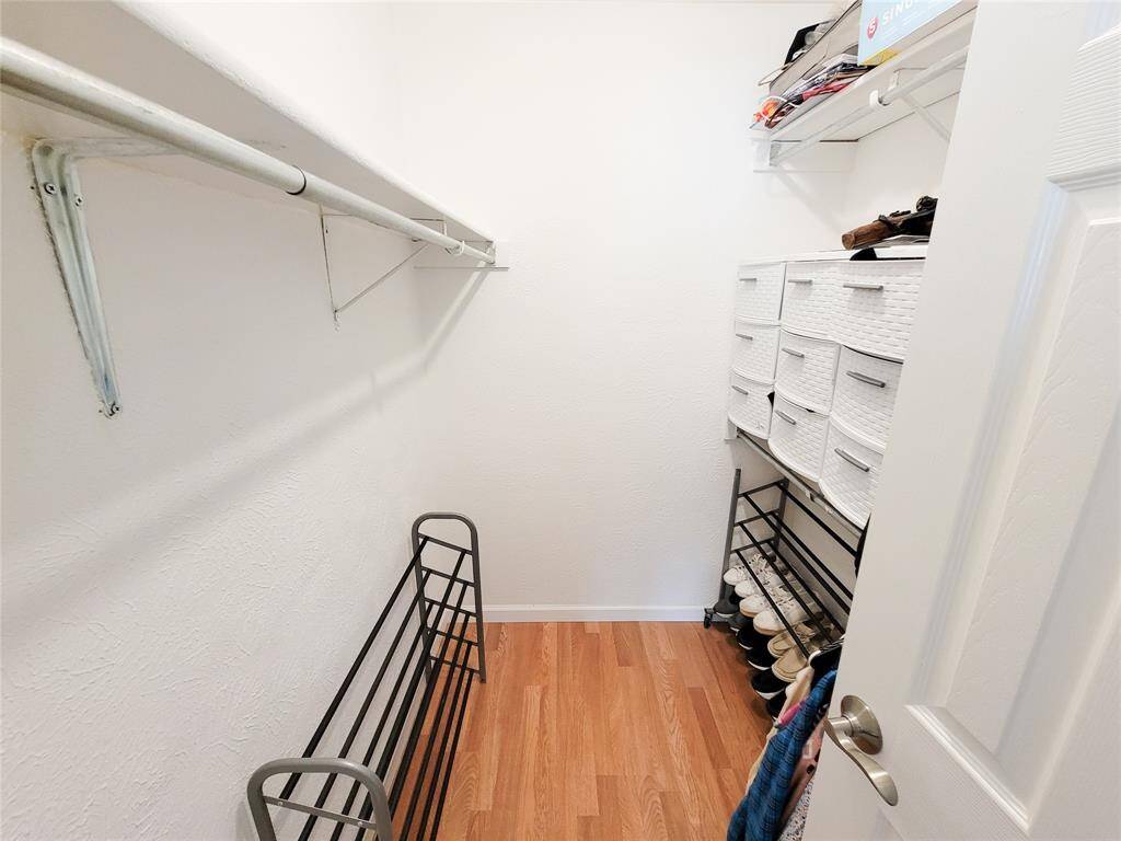 Primary walk-in closet