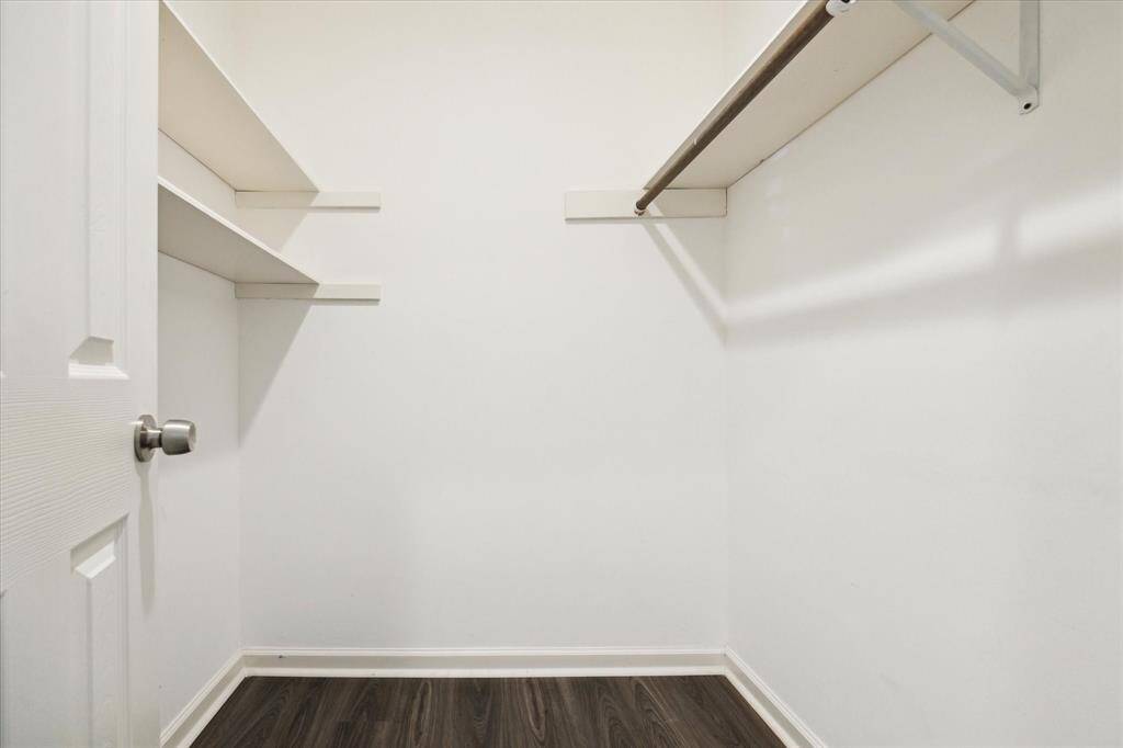 Check out this bonus large walk-in closet located in the hallway for additional storage. You thought it was bedroom closet didn't you?