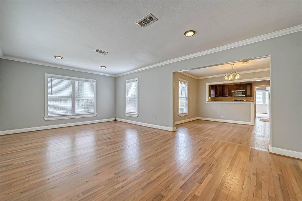 Wide open living room.