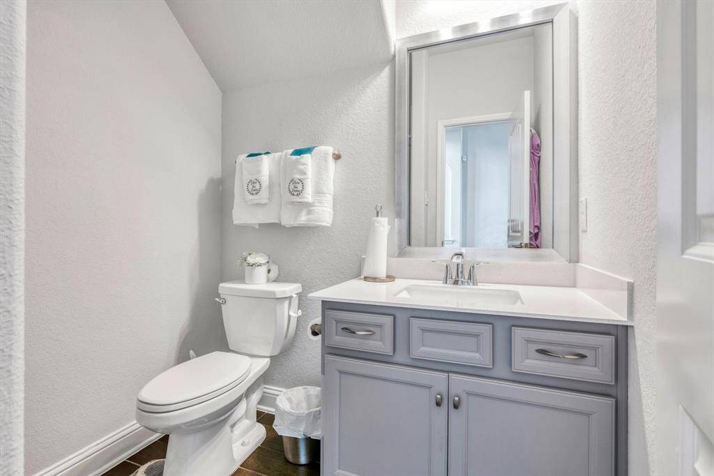 1st floor 2nd bathroom with a shower.