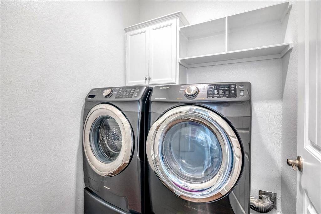 Utility room. With storage space!