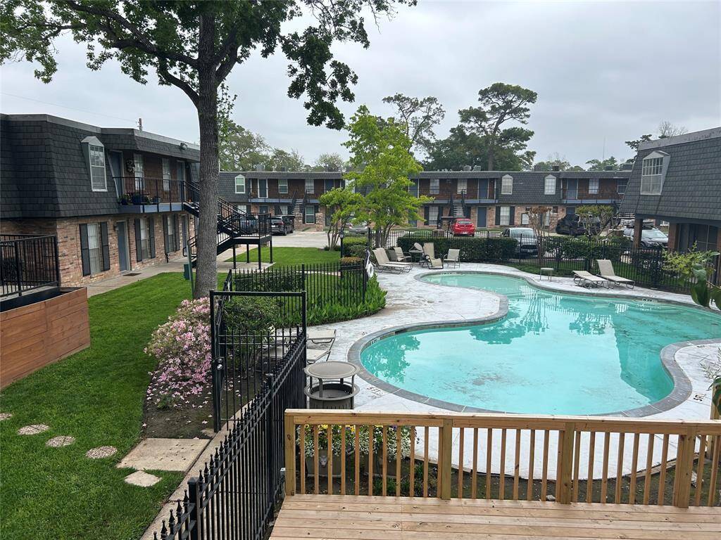 Shared Courtyard Pool View 2