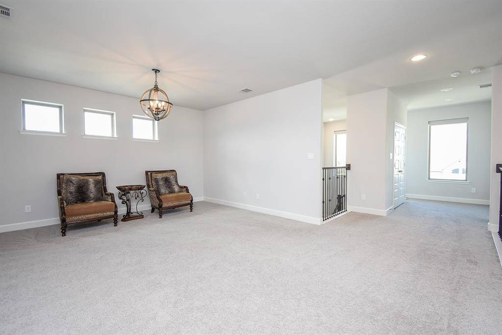Large Upstairs Media Room