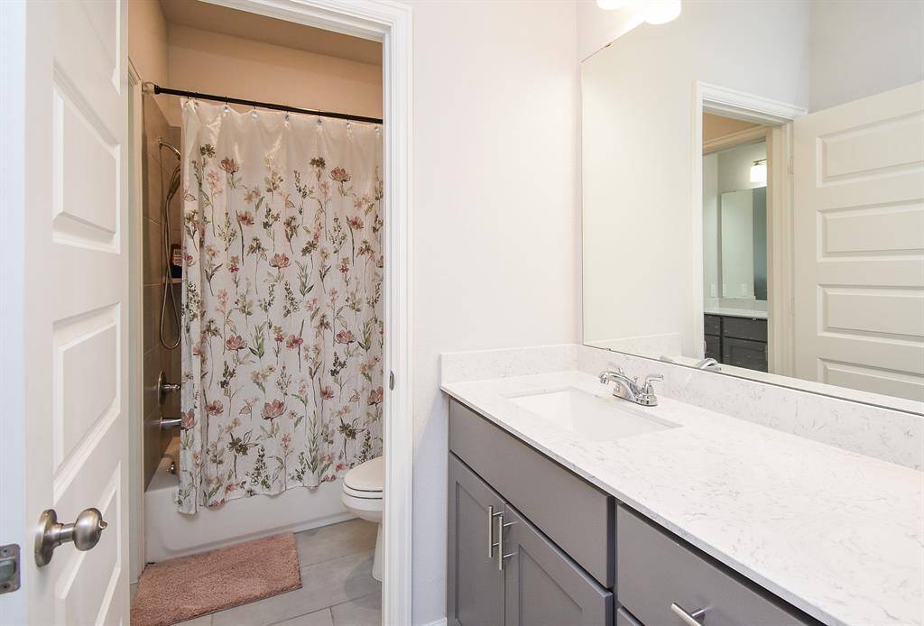 Adjoining Upstairs Bathroom accessible from Bedroom 2