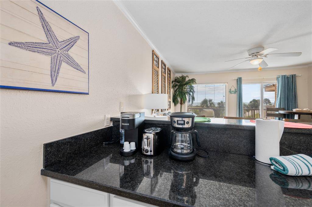 Drink your favorite coffees on the expansive deck in the mornings!