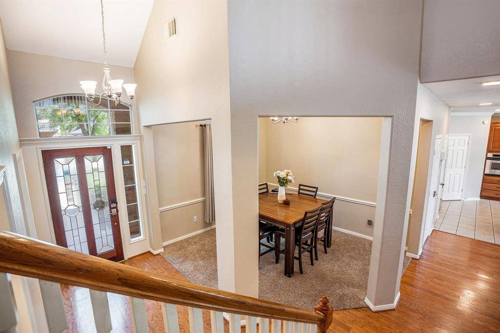 Front Door from Upstairs