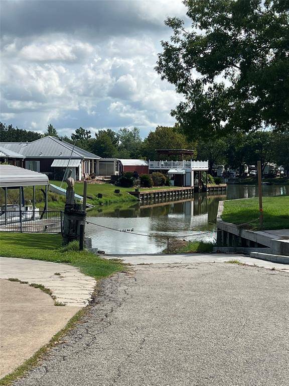 Access to a boat ramp.