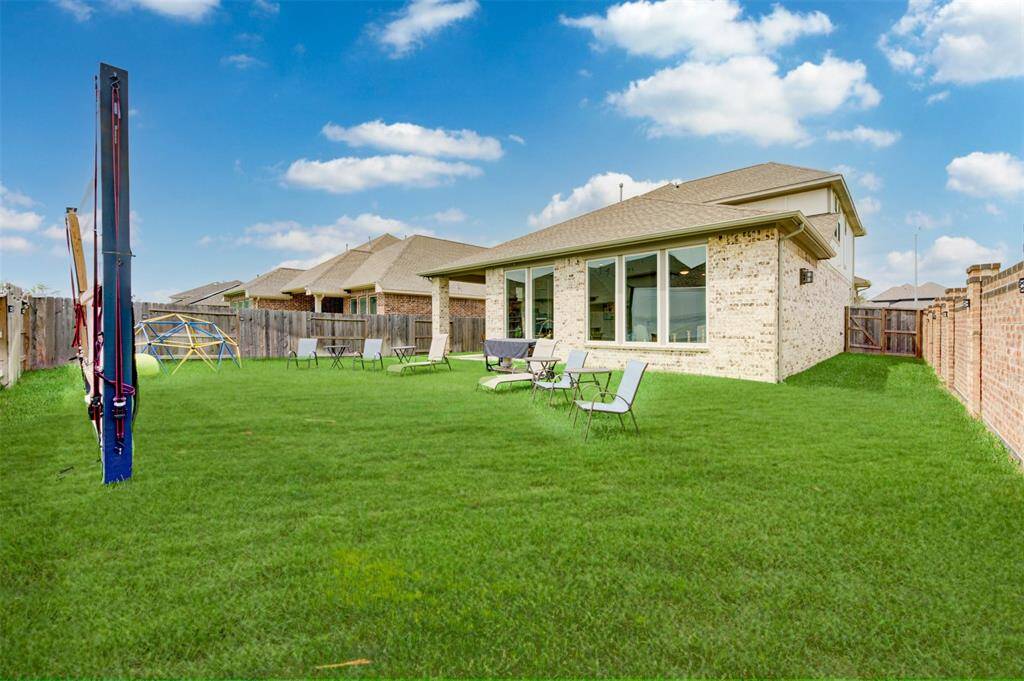 Backyard - home view