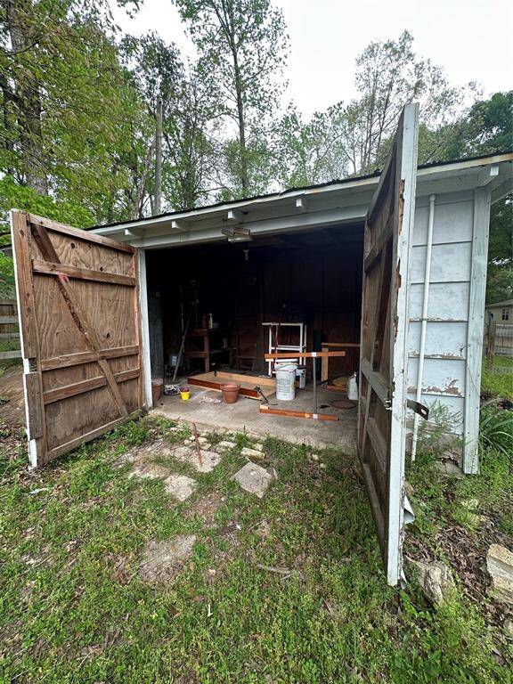 One of two Sheds. Sheds are also being cleaned out