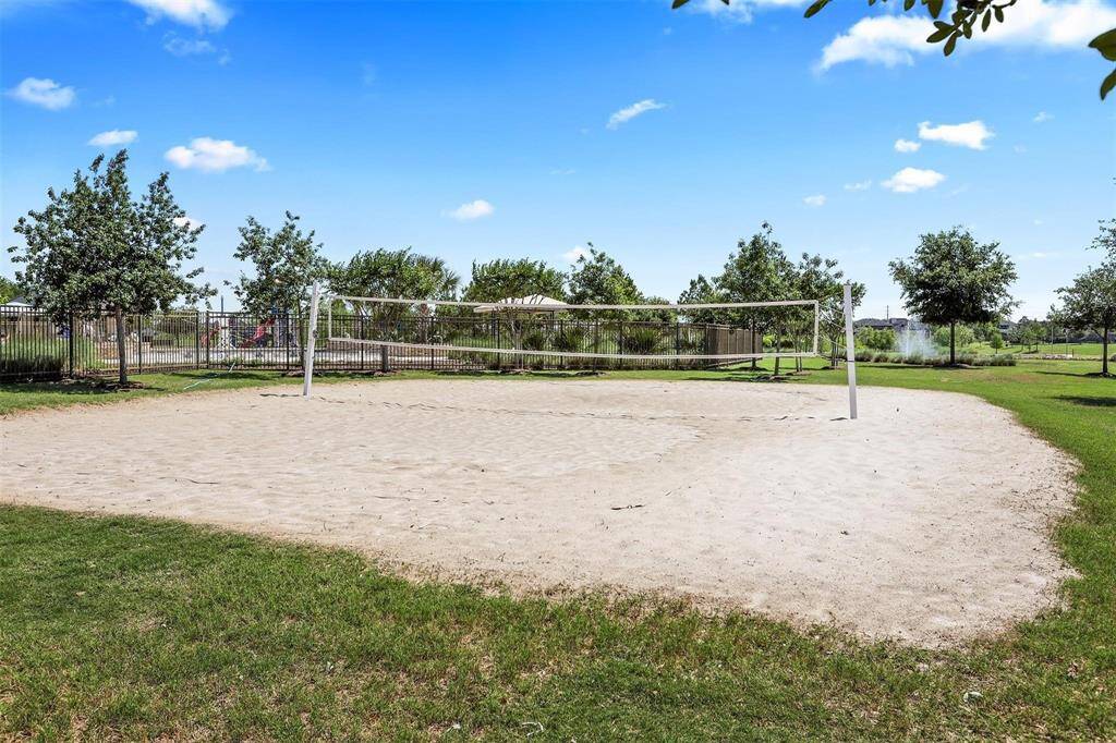 Take on some volleyball challenge.