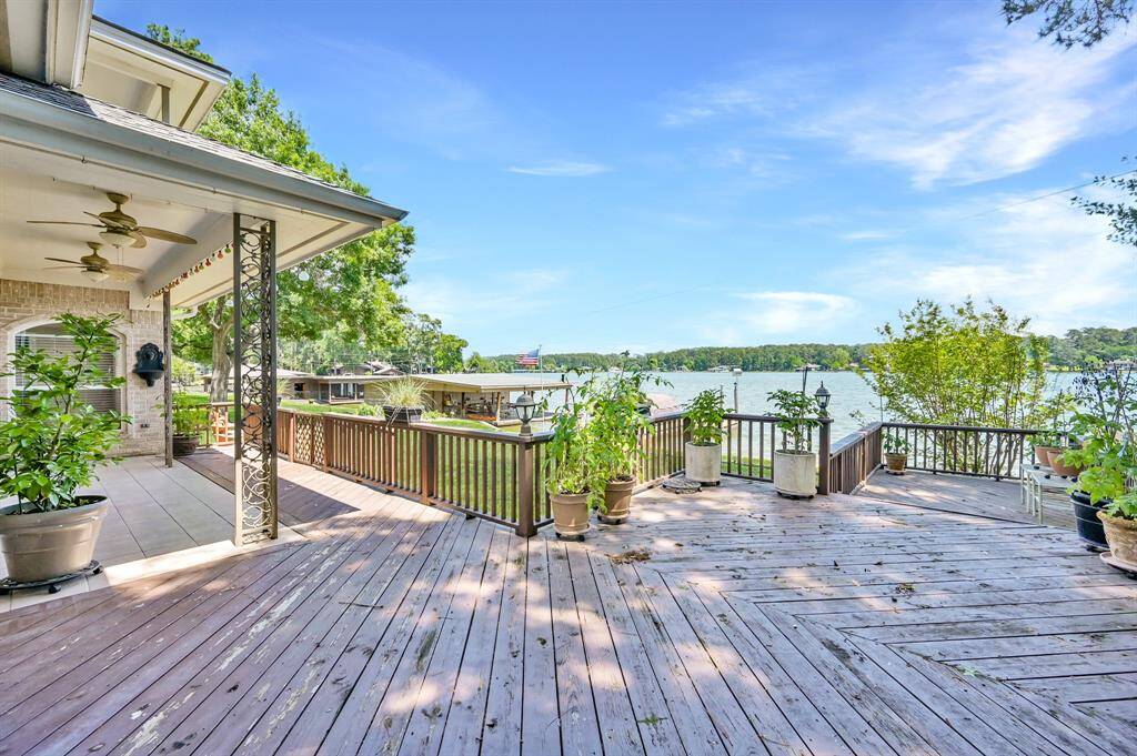 Extensive decking creates your custom patio getaway