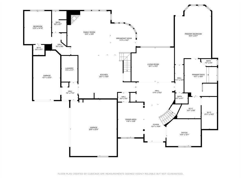 1st Floor 2D Floor Plan