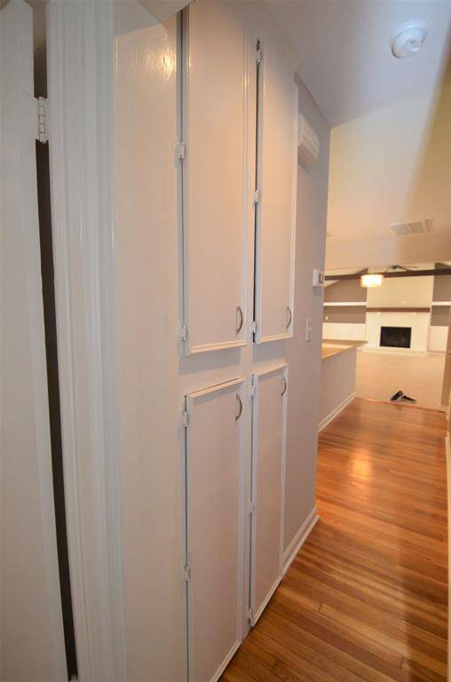Additional built-in cabinets.