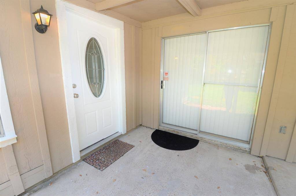 Back patio