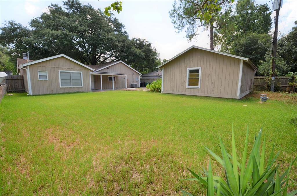 Home sits on a big lot and has lots of green space.