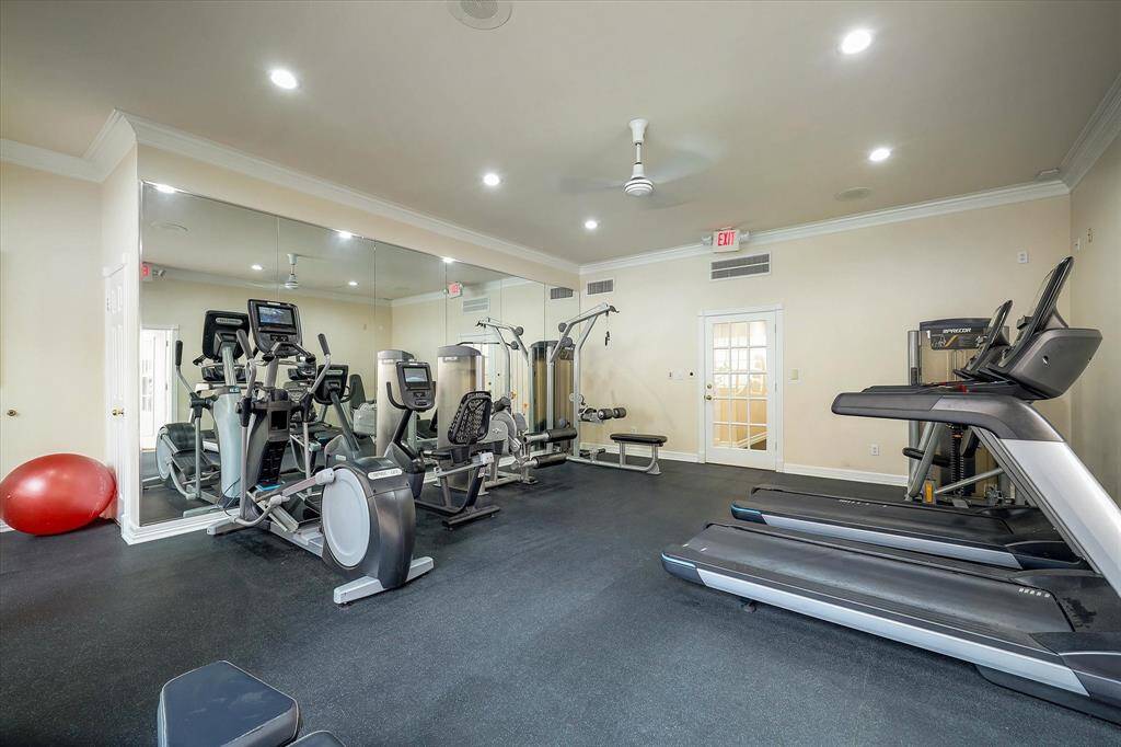 Gym area