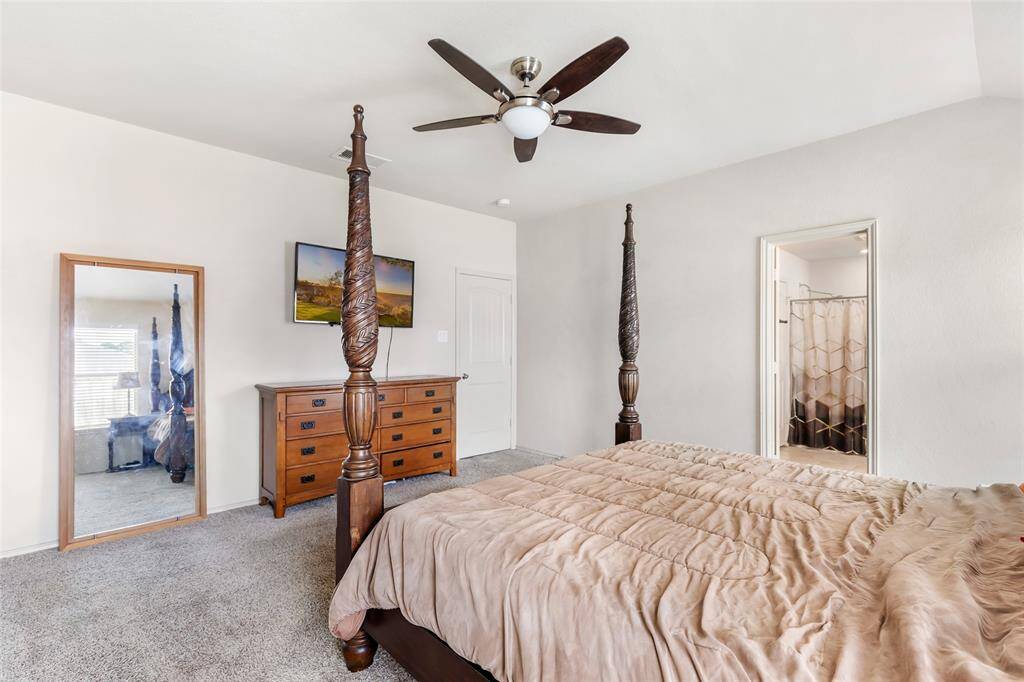 The primary bedroom
