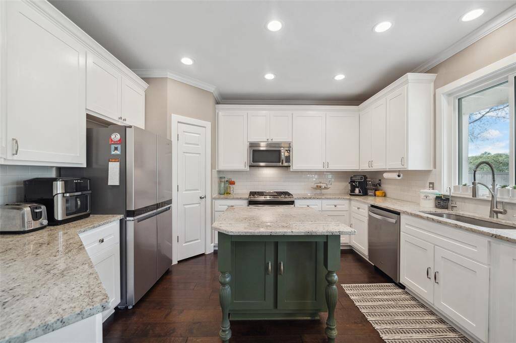 Updated Kitchen Cabinetry and all matching appliances.