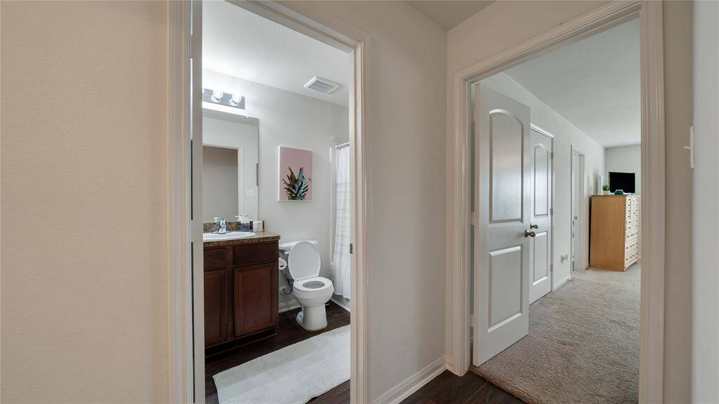 Hall guest bathroom!