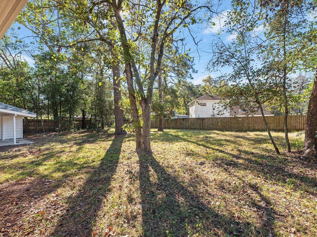 The backyard is fully fenced, providing complete privacy. Come check out this home today!