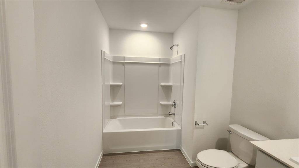 Hallway bathroom
