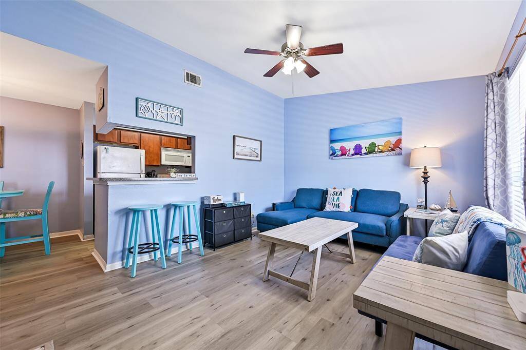 Welcome home to "Sea La Vie"! This condo offers a bright and beachy vibe throughout so your island time experience never ends. This condo offers a coveted open floorplan.